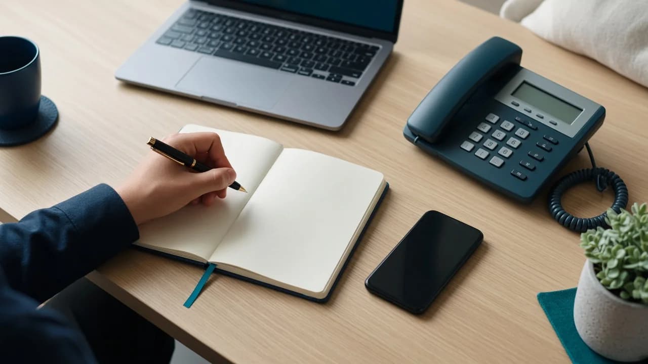 A representative buyer researching and planning a communications-system decision